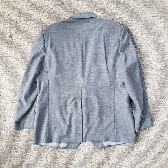 Brooks Brothers Explorer Gray Regent Fit Blazer 48R Golden Fleece Buttons - Picture 5 of 12